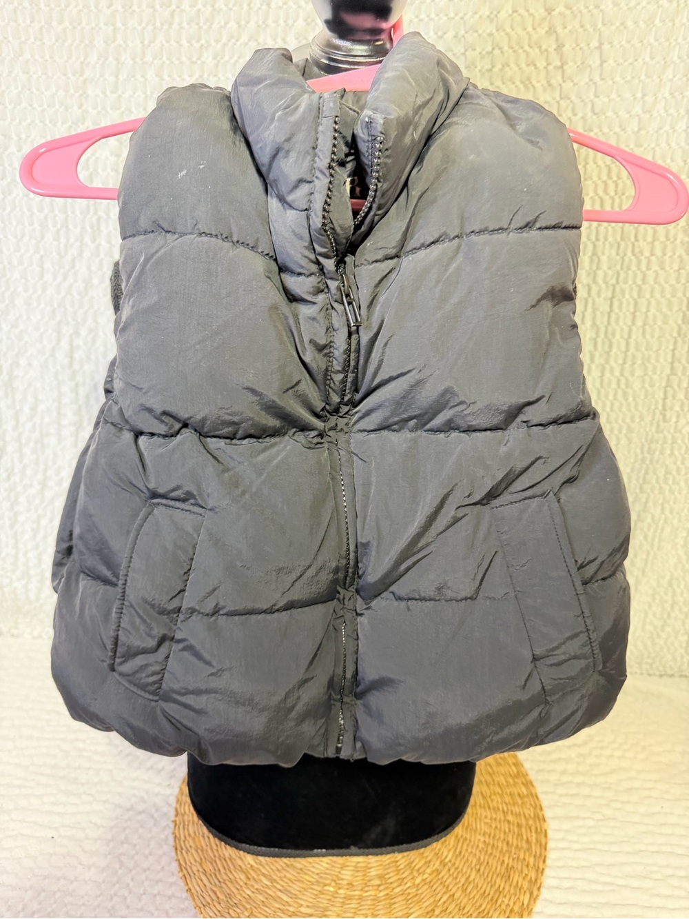 Zara Kids Puffer Vest - Gray